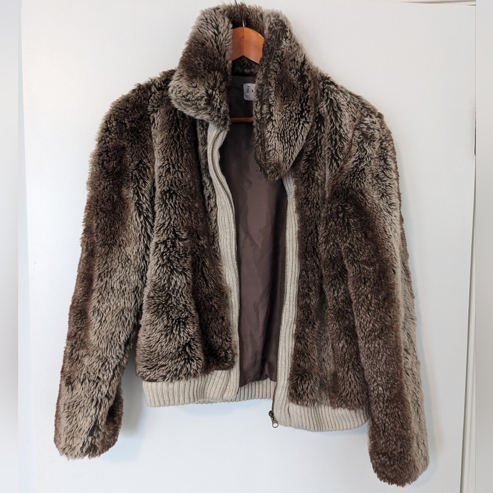 Sanctuary faux fur jacket